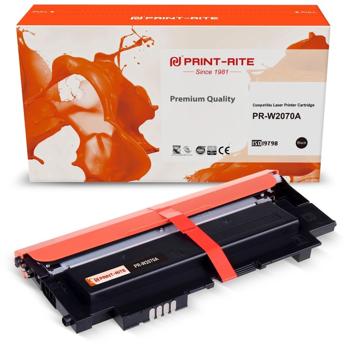 Картридж лазерный Print-Rite TFHA9NBPU1J PR-W2070A W2070A черный (700стр.) для HP Color Las   107632 - фото 51648723