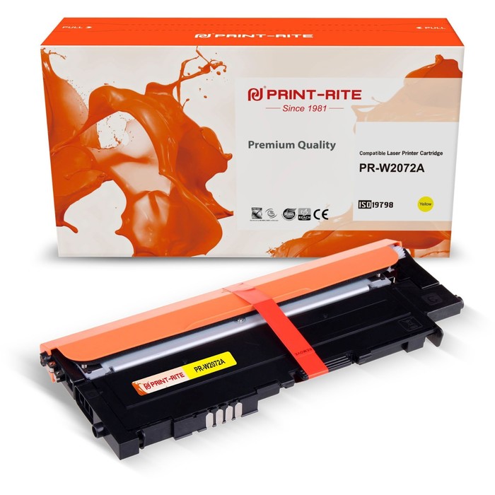 Картридж лазерный Print-Rite TFHA9PYPU1J PR-W2072A W2072A (есть ограничения по прошивке) же   107632 - фото 51648731