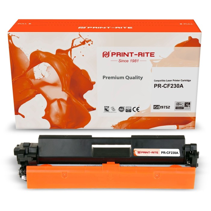 Картридж лазерный Print-Rite TFHAKJBPU1J PR-CF230A CF230A черный (1600стр.) для HP LJ 203/2   107632 - фото 51648752