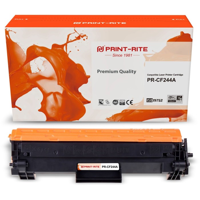 Картридж лазерный Print-Rite TFHASUBPU1J PR-CF244A CF244A черный (1000стр.) для HP LJ M15 P   107632 - фото 51648761