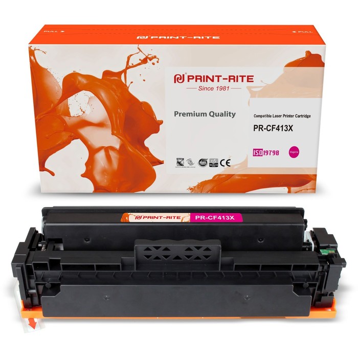 Картридж лазерный Print-Rite TFHAXJMPU1J PR-CF413X CF413X пурпурный (5000стр.) для HP LJ M4   107632 - фото 51648768