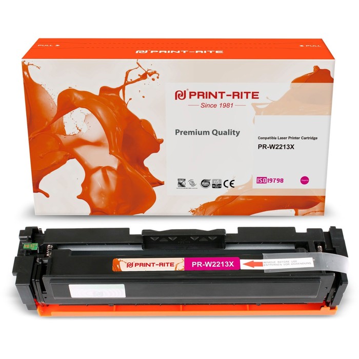 Картридж лазерный Print-Rite TFHBAZMPU1J PR-W2213X W2213X пурпурный (2450стр.) для HP M255/   107632 - фото 51648783