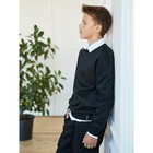 Свитшот детский Batik «Женя», рост 122 см, цвет чёрный - Фото 3