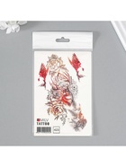 Переводная тату на тело «Олень», 10×15 см - фото 43785375