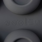 Форма для выпечки и муссовых десертов KONFINETTA «Фолд», силикон, 28.8×17.1×2.6 см, 12 ячеек (4.7×2.5 см), серая - Фото 6