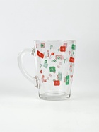 Кружка новогодняя стеклянная «Подарки», 300 мл - Фото 2