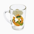 Кружка стеклянная новогодняя Дорого внимание «Талисман», 300 мл - Фото 2