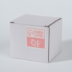 Органайзер для ватных палочек, с крышкой, 8.8×7.5×8 см, прозрачный - Фото 6