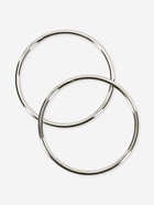 Ручки для сумки «Круг», металлические, d=10 см, 2 шт., цвет серебряный - Фото 1