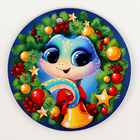 Ёлочная игрушка - подвеска деревянная «Змея» - Фото 5