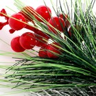 Ветка декоративная новогодняя, 30×15×6 см - Фото 4