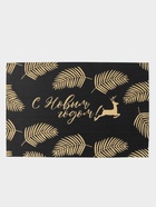 Салфетки сервировочные на стол Доляна «Новый Год», 4 шт., 45×30 см, чёрные - Фото 4