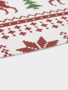 Салфетки сервировочные на стол Доляна «Новый Год», 4 шт., 45×30 см, белые - Фото 5