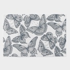 Салфетки сервировочные на стол Доляна «Бабочки», 4 шт., 45×30 см, белые - Фото 3