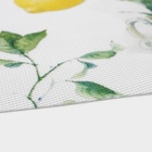 Салфетки сервировочные на стол Доляна «Лимоны», 4 шт., 45×30 см, белые - Фото 4
