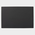 Салфетки сервировочные на стол Доляна, 4 шт., 45×30 см, серые - Фото 3