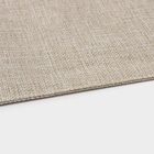Салфетки сервировочные на стол Magistro, 2 шт., хлопок, 45×30 см, бежевые - Фото 4