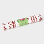 Дорожка на стол Доляна «Новый год», 180×30 см, белая - Фото 6