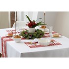 Дорожка на стол Доляна «Новый год», 180×30 см, красная - Фото 7