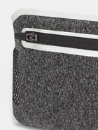 Сумка поясная туристическая, влагозащитная, 32×12 см, серая - Фото 2