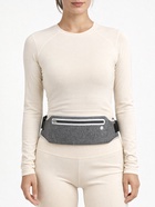 Сумка поясная туристическая, влагозащитная, 32×12 см, серая - Фото 9