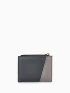 Кошелёк женский на кнопке, 11.5×2×9 см, комбинированный, серый - Фото 9