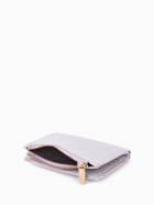 Кошелёк женский на кнопке, 12.5×2×9 см, однотонный, комбинированный, светло-сиреневый - Фото 6