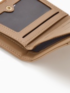 Кошелёк женский на кнопке, 12.5×2×9 см, однотонный, комбинированный, бежевый - Фото 4