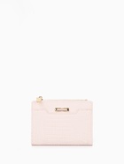 Кошелёк женский на кнопке, 12.5×2×9 см, однотонный, комбинированный, светло-розовый - Фото 7