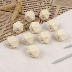 Набор бусин для макраме «Многогранник», d=25 мм, 10 шт. - Фото 2