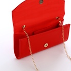 Сумка женская на магните, цвет красный - Фото 3