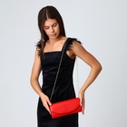 Сумка женская на магните, цвет красный - Фото 2