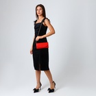 Сумка женская на магните, цвет красный - Фото 8