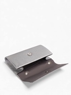 Сумка-клатч женская вечерняя на магните, на цепочке, мерцающая, серебристая - Фото 2