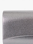 Сумка-клатч женская вечерняя на магните, на цепочке, мерцающая, серебристая - Фото 3