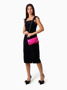 Сумка женская на магните, цвет фуксия - Фото 7