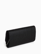 Сумка-клатч женская вечерняя на магните, на длинной цепочке, чёрная - Фото 7