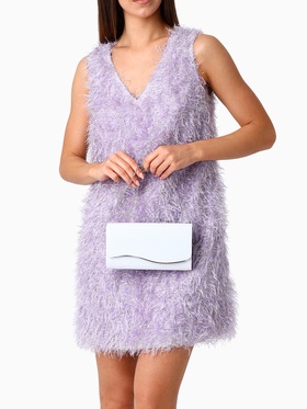 Сумка женская на магните, цвет белый