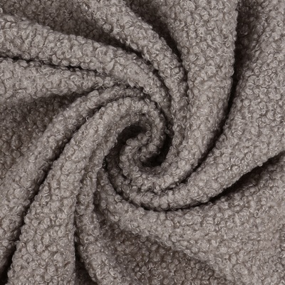 Лоскут мех «Барашек», 50×50 см, 500 г/м, серый №7