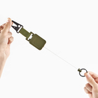 Ретрактор туристический с карабином Adventure для ключей, 18 см - Фото 2