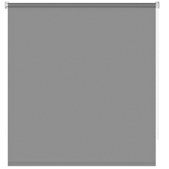 Рулонная штора Decofest «Плайн», 55×160 см, цвет серый