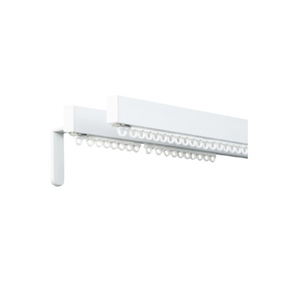Карниз стеновой Arttex Facile standard, двухрядный, 270 см, цвет белый