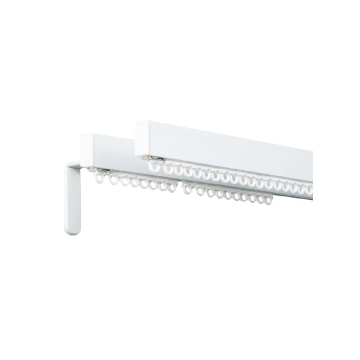 Карниз стеновой Arttex Facile standard, двухрядный, 270 см, цвет белый