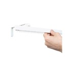 Карниз стеновой Arttex Facile standard, двухрядный, 270 см, цвет белый - Фото 4