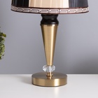 Лампа настольная «Крис» 1×40 Вт Е27 бронза 25×25×46.5 см - Фото 4