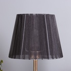 Лампа настольная «Клаудия» 1×40 Вт Е27 1×5 Вт LED черный/прозрачный 21×21×34 см - Фото 3