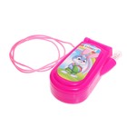 УЦЕНКА Музыкальный телефон «Зверюшки», русская озвучка, световые эффекты, работает от батареек, МИКС - Фото 9