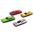 Набор металлических машин «Гонка», 4 шт., цвета МИКС, уценка - Фото 8