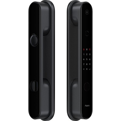 Умный замок Aqara D100 Zigbee, врезной, разблокировка по отпечатку пальца. 248 0mAh, чёрный (ZNMS20LM)