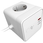 Умная розетка Digma DiPlug Cube 1 EU Wi-Fi белый (DPC13S) - фото 4498397